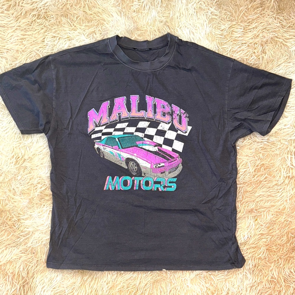 Malibu Motors Grey T-Shirt - L